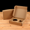 Kraft Paper Cardboard Packaging Mailer Carton Box With Insert