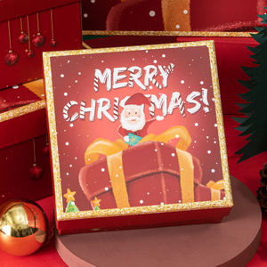 Romantic China Wholesale Custom Logo Printing Hot Stamping Luxury Christmas Gift Rigid Cardboard Paper Packaging Carton Box