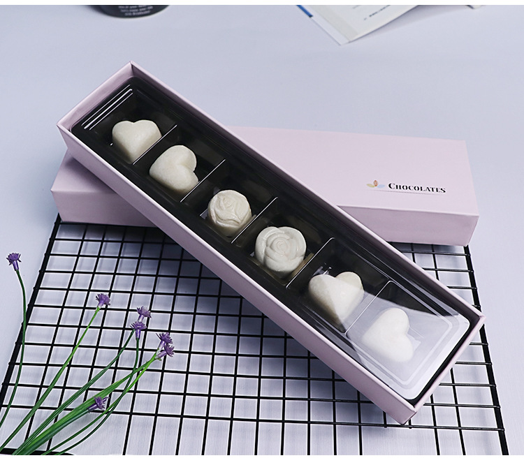 High Quality Wholesale Romantic Candy Chocolate Cookie Display Box for Wedding Christmas Xmas Party Valentine′s Day Luxury Paper Lid And Base Packaging Gift Box