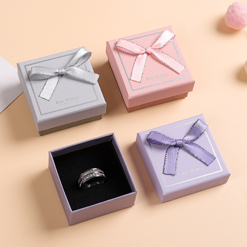 China Manufacturer Wholesale Custom Logo Printing Jewelry Boxes