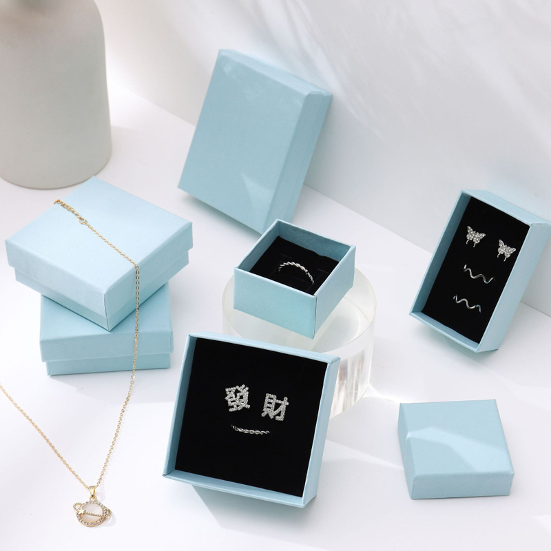 China Manufacturer Wholesale Custom Logo Printing Jewelry Box