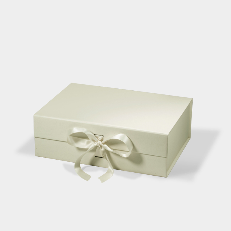 Ribbon Closure Folding Carton Box,Cardboard Paper Packaging Gift Box