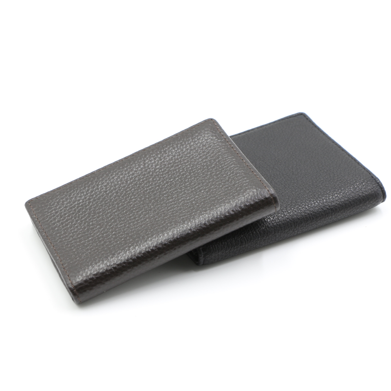 New Design Logo Customize Smooth PU Leather Men Multi Function Credit ID PVC Card Holder Wallet Folded Purse Wallets