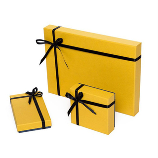 Custom Luxury Paper Premium Packaging Box Packing Boxes for Gift Sets Chocolate Cookie Candy Macaron Snack Sweet Food Wedding Favor with Ribbon