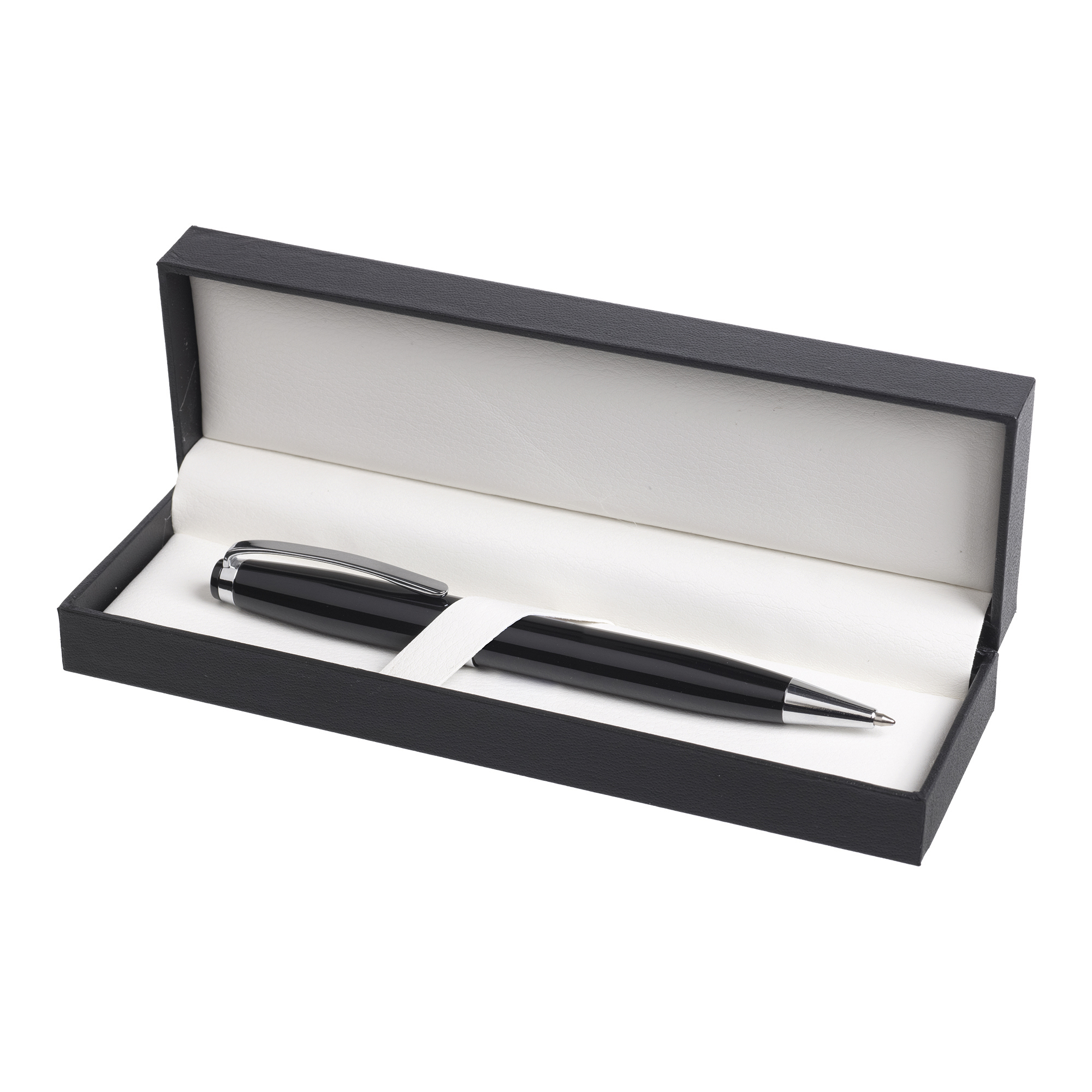 Custom CYMK Printing Rigid Cardboard Pen Box