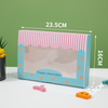  Wholesale White Cardboard Paper Packaging Cake Box With Window