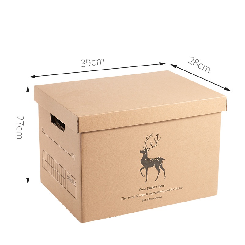 China Manufacturer Wholesale Kraft Paper Packaging Moving Box