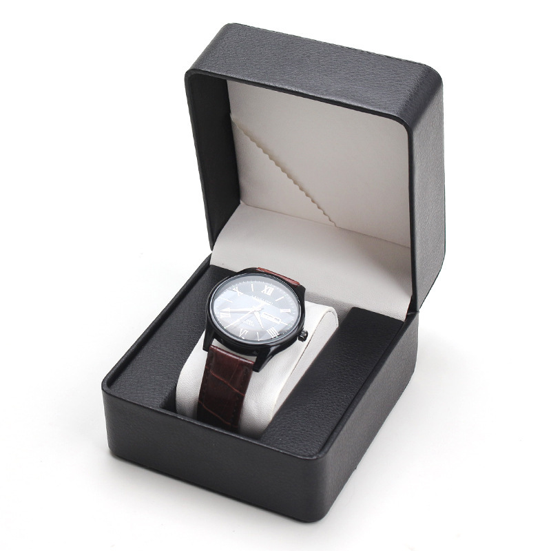 China Manufacturer Wholesale Waterproof PU Leather Watch Box