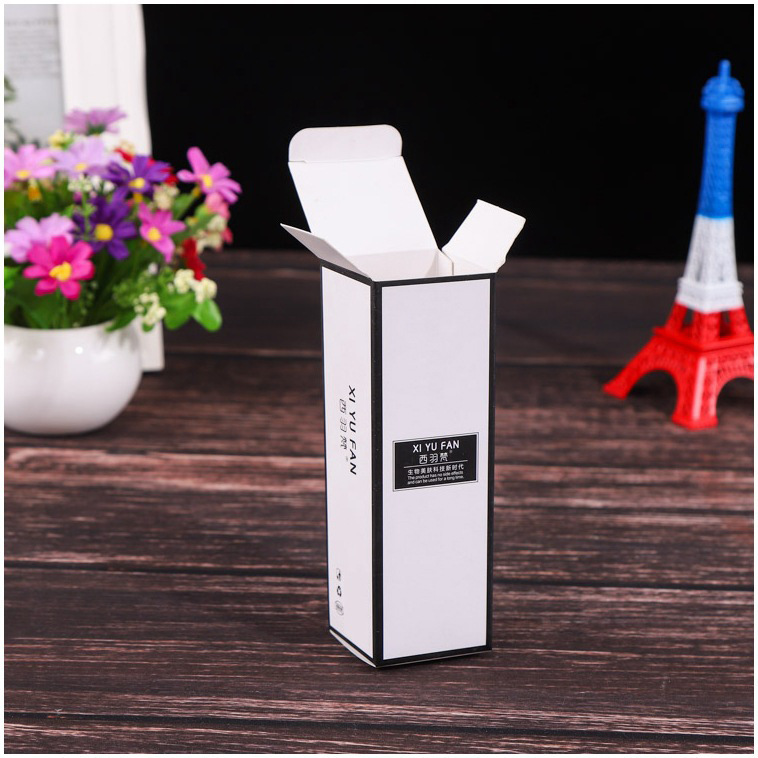 White Cardboard Paper Packaging Cosmetic Perfume Lipstick Box