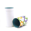 Recyclable Eco-friendly Round Paper Cans Kraft Paper Tube Cans