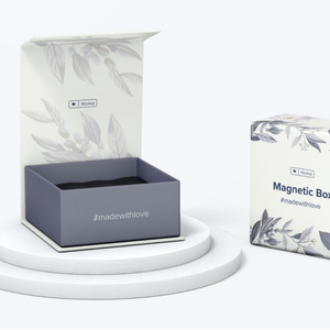 Magnetic Book Flip-Top Box Custom Packaging Packing Package Gift Jewelry Jewellery Perfume Advanced Exquisite Gift Cardboard Boxes Printed Logo Factory Price