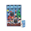 Triangle 24 Days Blank Empty Advent Calendar Christmas Countdown Custom Packaging Paper Cardboard Carton Drawer Gift Box for Tea Chocolate Candy Makeup Toy