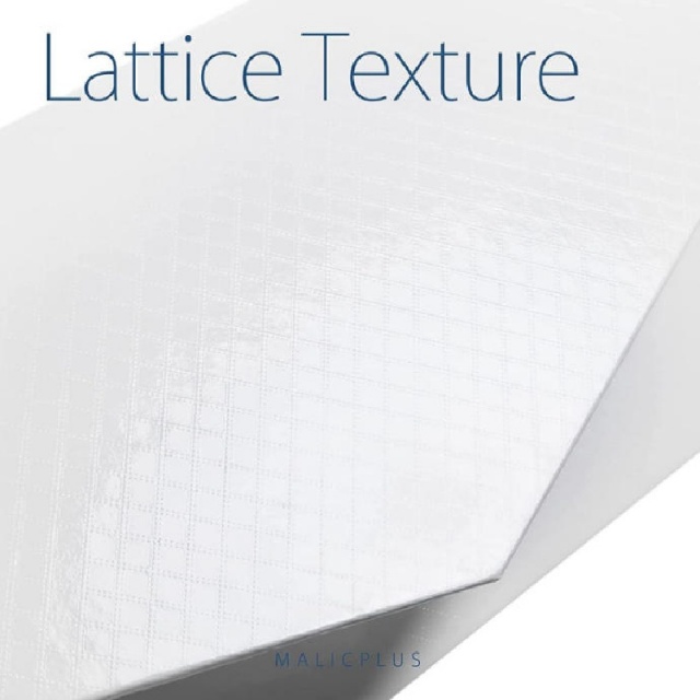 White Lattice Texture Collapsible Gift Box with Easy Folding for Gifting