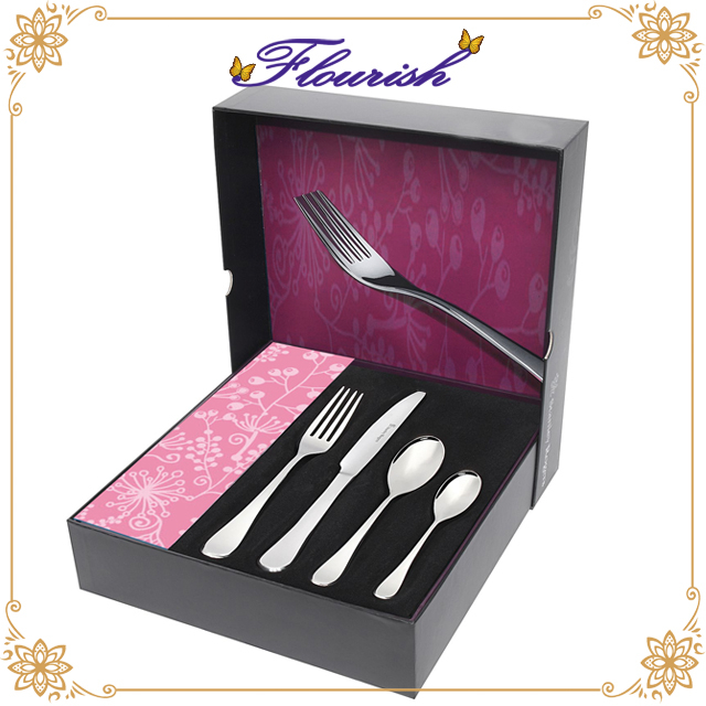 Rigid Cardboard Cover And Base Type Table Set Cutlery Box