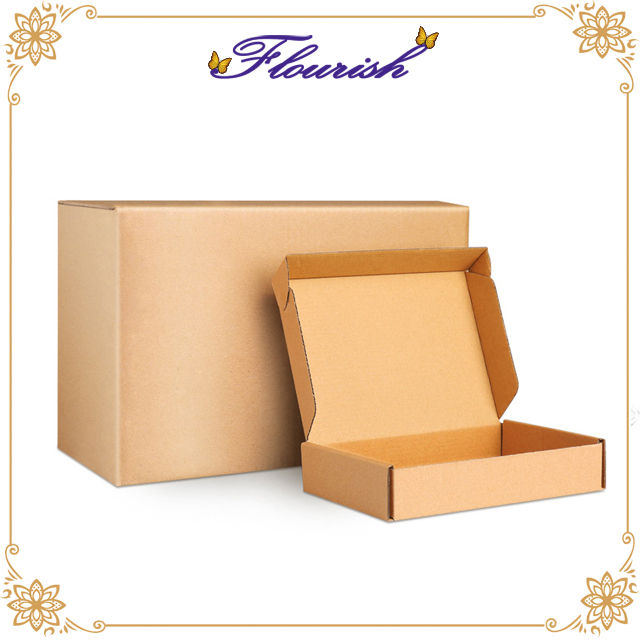 Flat Pack Easy Folding Kraft Paper Men's T-shirt Storage Box