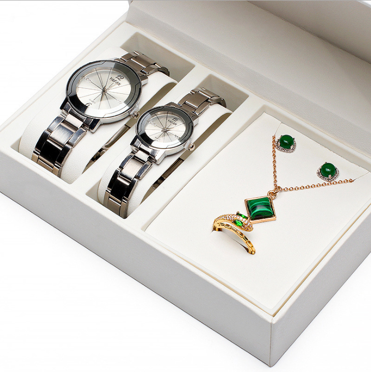 Wholesale Luxury PU Leather Watch/Jewelry Set Box