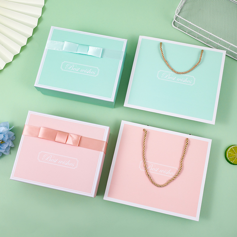 Cardboard Lid And Base Carton Gift Box For Packaging Cosmetic Perfume Garments Shoes
