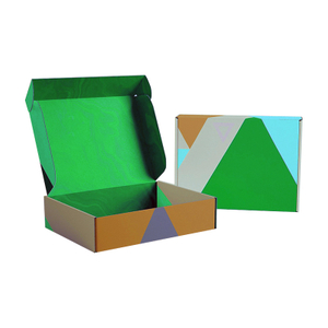Eco-friendly Custom Logo Printing Corrugated Paper Packaging Box