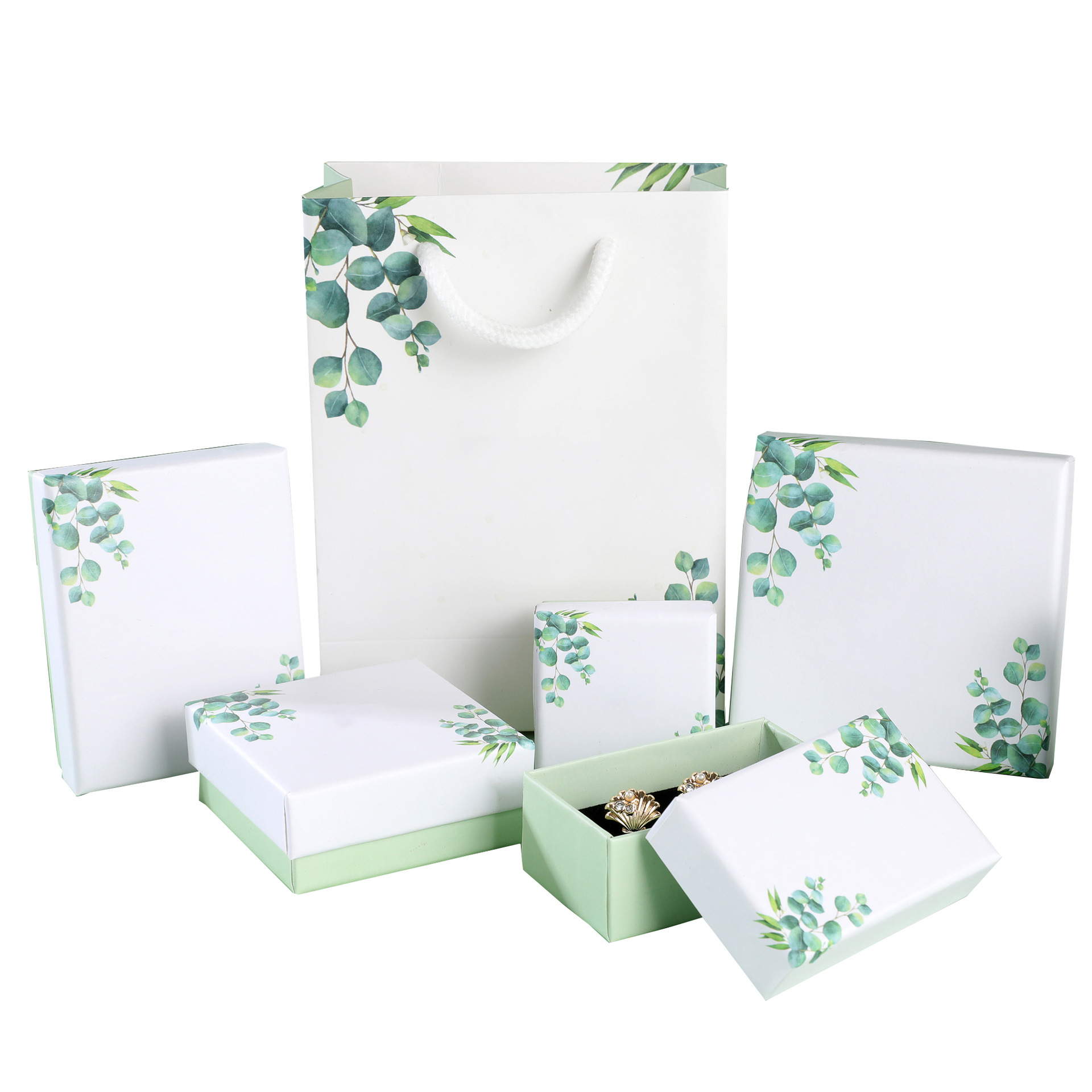 China Factory Wholesale Custom Logo Printing Luxury Jewellery Gift Box