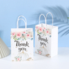  China Wholesales Eco-friendly Recyclable Kraft Paper Packaging Gift Bag,Twisted Paper Handle Shoppers
