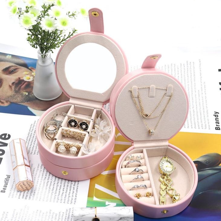 High End Luxury Jewelry Packaging Box 2 Layers With Button
