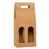 New Arrivals Corrugated Paper Wine Bottle Packaging Basket Box