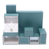 New Arrivals Luxury Clamshell LED Jewelry Box For Ring/Necklace