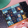 Custom Gift Woman 25 Days Cosmetic Make Up Beauty Jewelry Chocolate Luxury Empty Christmas Advent Calendar Packaging Gift Box Mystery Blind Boxes