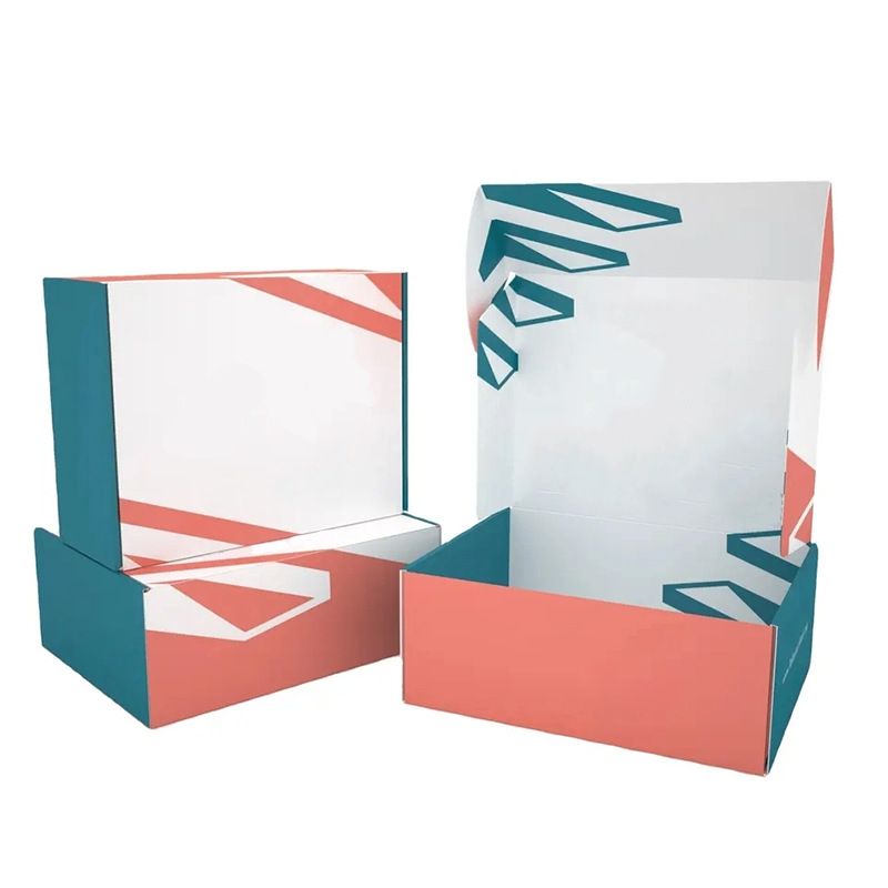 Manufacture Wholesale Corrugated Packaging Easy Folding Collapsible Custom Color Mailer Kraft Biodegradable Paper Cardboard Carton Shipping Gift Box with Logo