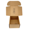 Eco-friendly Recyclable Kraft Paper Custom Logo Printed Paper Packaging Gift Carton Mailer Box