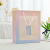 China Wholesale Custom Logo Printing Fashion Paper Packaging Gift Bag With Window