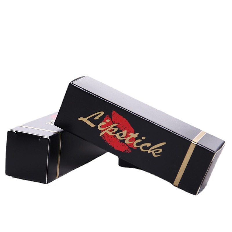 Custom Logo Printed White Paper Lip Stick Packaging Box