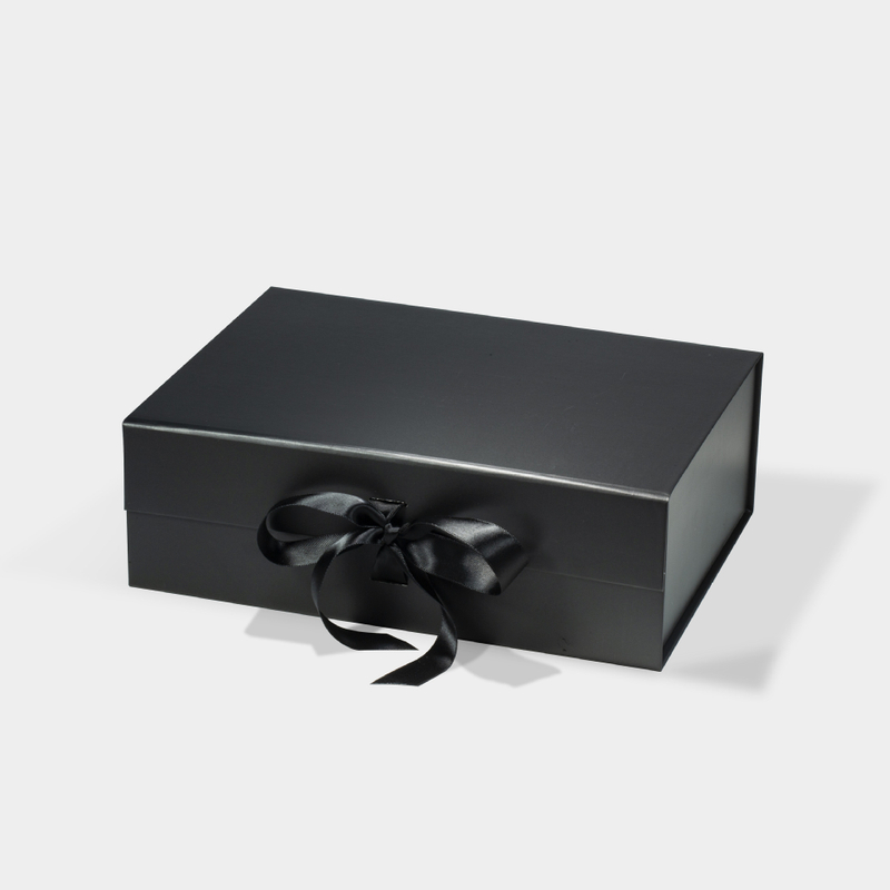 Ribbon Closure Folding Carton Box,Cardboard Paper Packaging Gift Box