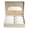 Lovely Gold Stamping Pink Cardboard Baby Shower Soap Gift Box