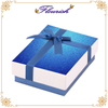 Blue Art Paper Custom Logo And Design Full Color Bracelet Jewelry Paper Box