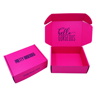 Eco-friendly Recyclable Corrugated Paper Packaging Mailer Box