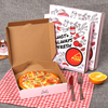 China Manufacturer Wholesale Recyclable Corrugated Cardboard Paper Packaging Pizza Box