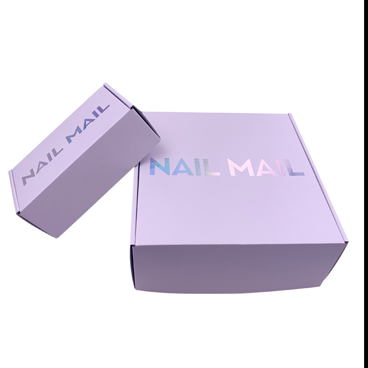 Solid Color Modern Various Available Corrugated Flute Cardboard Paper Mailer Box, Custom Logo Printed Packaging Gift Box
