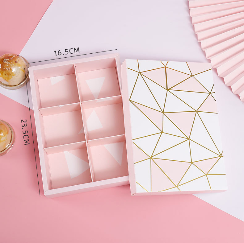 China Manufacturer Wholesale Mooncake Box With Custom Logo