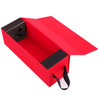 Rigid Custom Brand Logo Printed Wine Packaging Box With Handle
