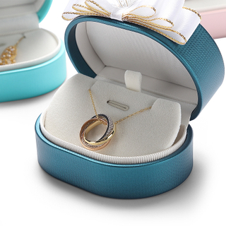 China Manufacturer Wholesale Luxury PU Leather Jewellery Box,Festival Paper Gift Box