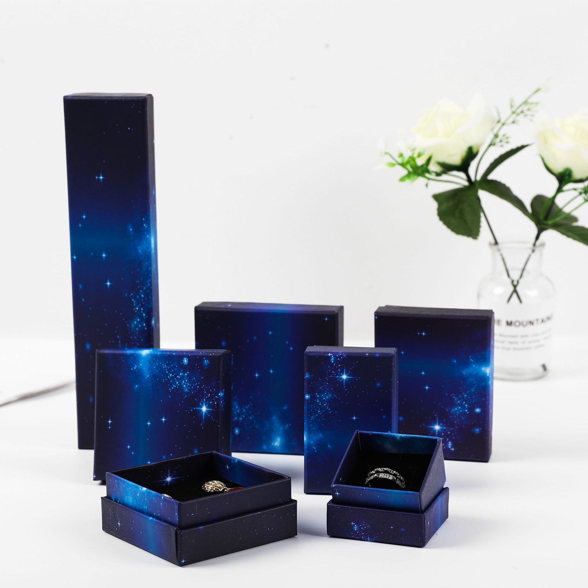 Custom Logo Printing Luxury Paper Packaging Jewellery Gift Box