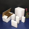 Plain White Cardboard Paper Packaging Carton Box For Packing