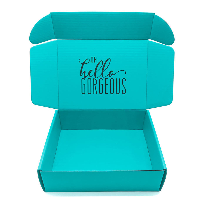 Custom Logo Printing Corrugated Cardboard Paper Packaging Shipping Boxes