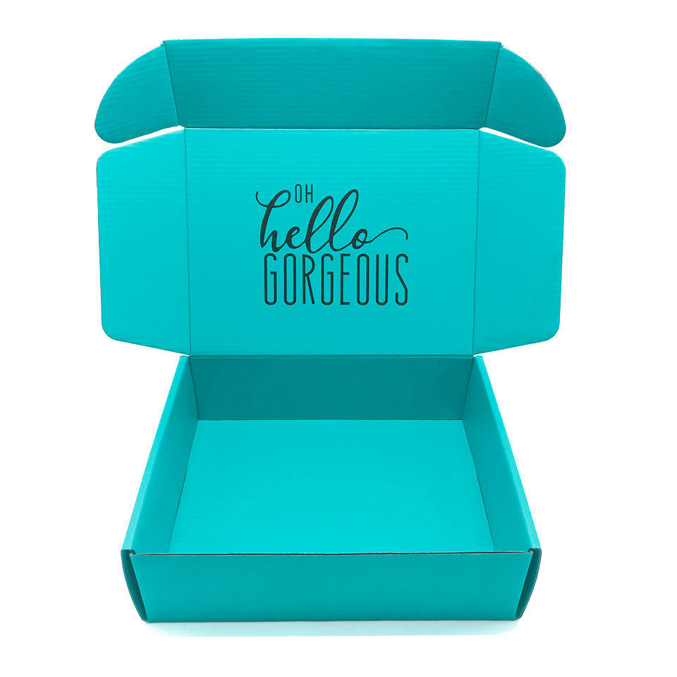 Custom Logo Printing Corrugated Cardboard Paper Packaging Shipping Boxes