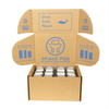 Kraft Paper Cardboard Packaging Mailer Carton Box With Insert