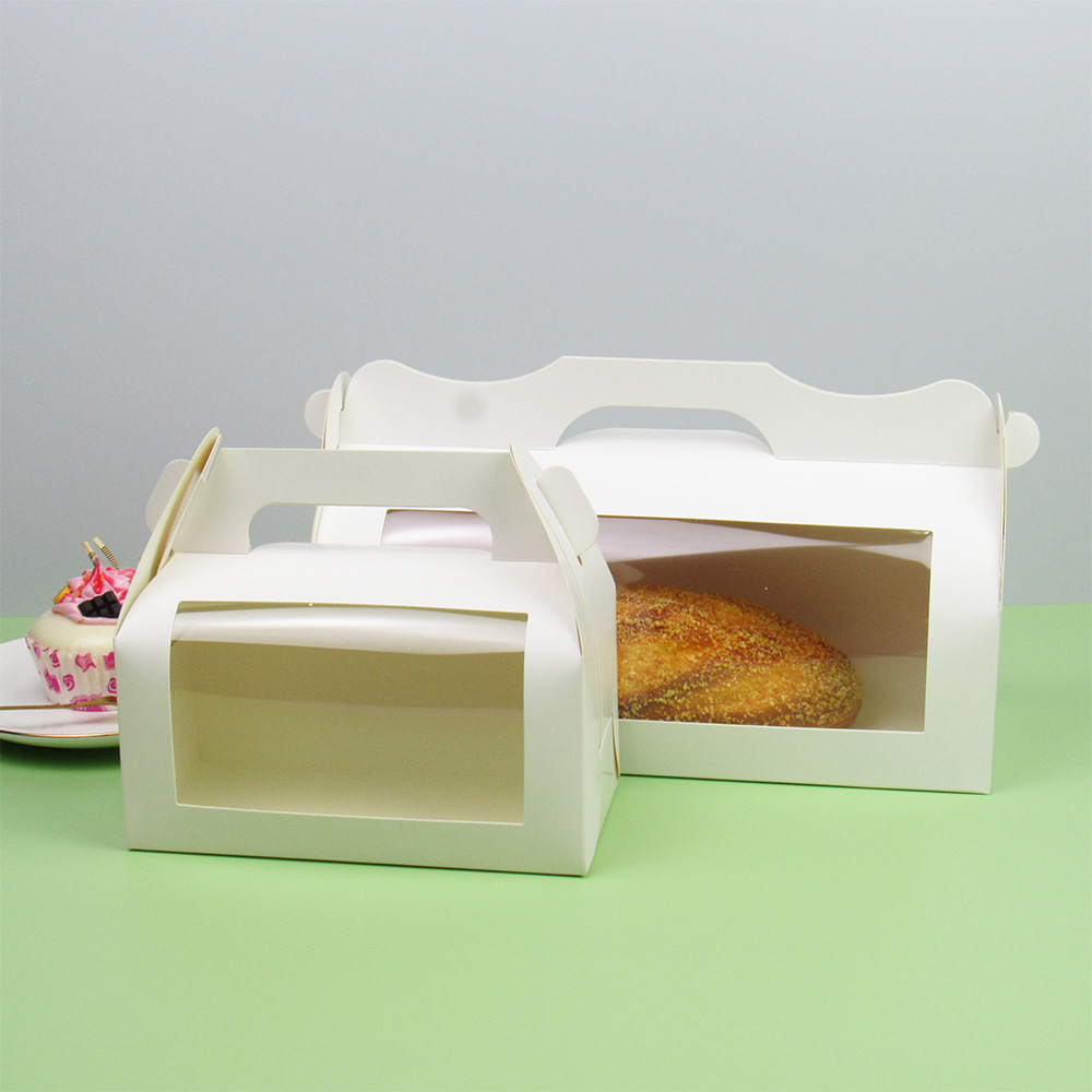  Wholesale Custom Logo Printing Paper Packaging Cake Box With Window