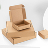 Eco-friendly Recyclable Kraft Paper Custom Logo Printed Paper Packaging Gift Carton Mailer Box