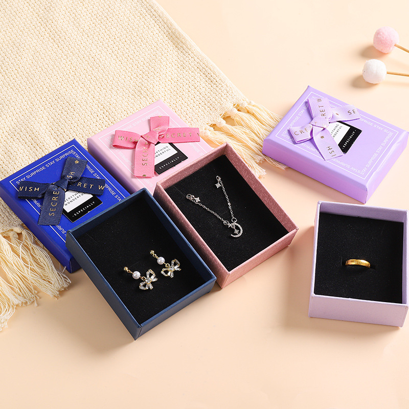 China Manufacturer Wholesale Custom Logo Printing Jewelry Boxes