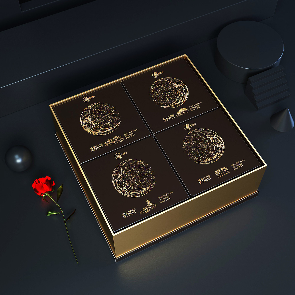 Four Color Process Recycled Material Customized Paper Shopping Box, Gift Box, Retails Box, Luxury Paper Packaging Box, Eco-Friendly Box for Cake Cupcake Cookie